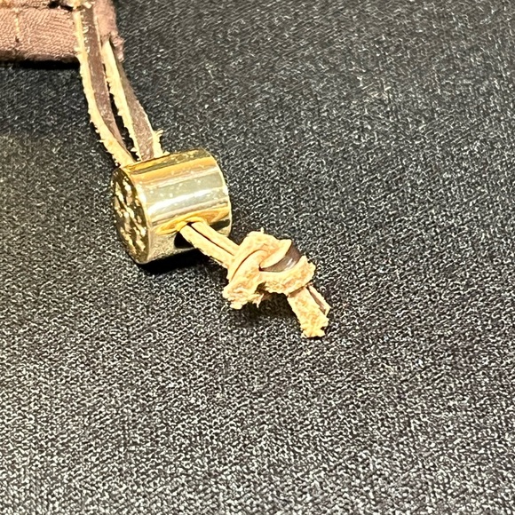 Tory Burch TY700 2Q (Tory Burch brown leather wraparound sunglasses TY7002Q) - Picture 2 of 12